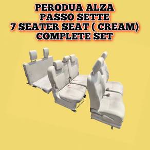 Perodua Alza Passo Sette Seat Complete Set (Cream)