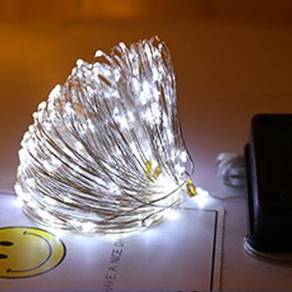 WHITE LAMPU RAYA SOLAR 200LEDs 22M LAMP LiGHT ♨