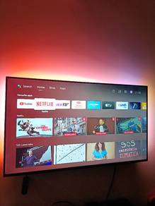 Philips Ambilight 50" 4K Android TV Like New 
