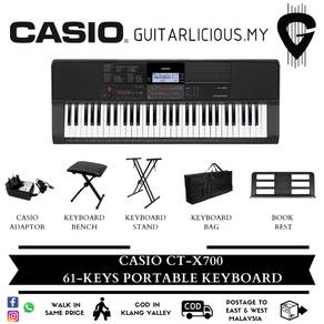 CASIO CTX700 | 61 Keys | Beginner Keyboard Piano