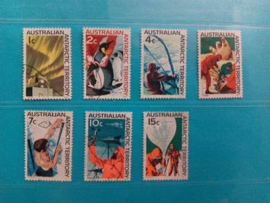 Set of 7 Australia stamps