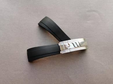 ROLEXES 20mm 350501 Black Sport Watch Strap