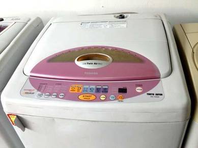 Toshiba Pink Washing Machine Mesin Basuh Auto 9kg