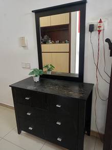 Solid Wood 2 in 1 Dressing Cabinet