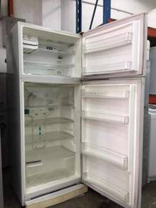 Gold Star 2 doors fridge Peti Sejuk Ais
