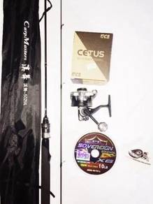 Tica cetus le 500 ul reel combo lemoren carp