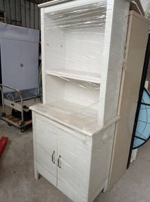 Open White Wooden Cabinet TF392