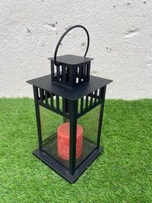 B894 Bekas Lilin Besi 28 cm IKEA BORRBY Lantern