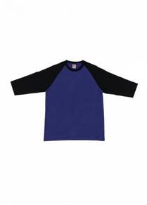 Pembekal Tshirt Kosong Ranglan 3/4 Panjang