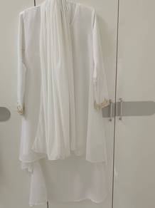 Set Kurung Moden (Putih)