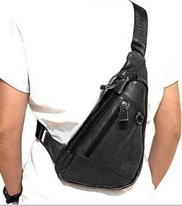 Z.Nick 100% Genuine Cow Leather Men's Sling Bag