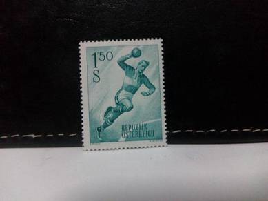 1959 Austria Stamp, Handball, Sports