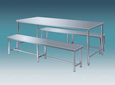 Meja Kantin Stainless Steel 304 - 7.5ft