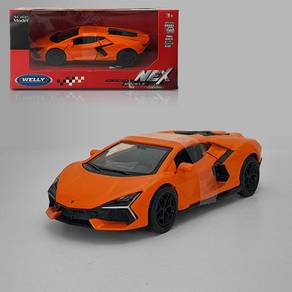 WELLY Toy Lamborghini revuelto model car - orange