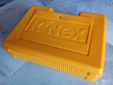 Vintage K'NEX 90's Yellow Hard Box