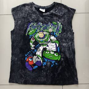 *No Sleeve t-shirt - Black*