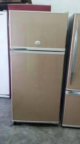 Sharp Refrigerator Fridge Peti Ais Freezer Gold