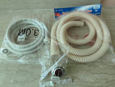Washing machine inlet (3m) and outlet (2.5m) hose