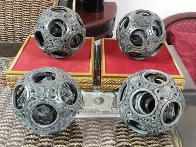 Rare 19th Century Hand-Carved Jade Puzzle Ball