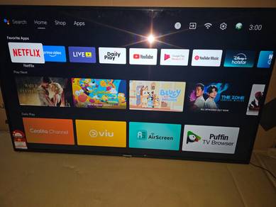 55 inch Panasonic android tv