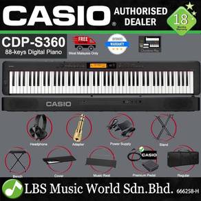 Casio CDP-S360 88 Keys Digital Piano Portable Set