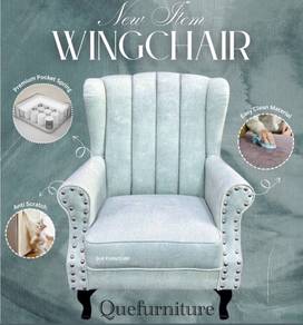 New Sofa Wing Chair (Custom Colour Sofa)