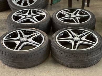 Sport Rim 18 Second Mercedes AMG A200 Siap Tayar S