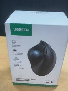 UGREEN Vertical Trackball Mouse Bluetooth 5.4 2.4G