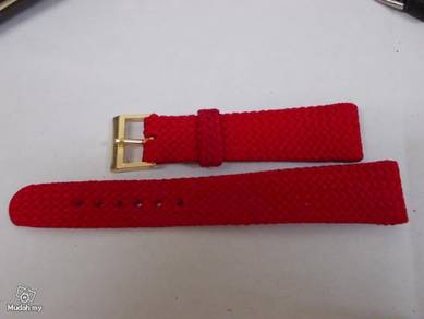 Vintage red watch band