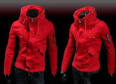 Military Double Collar Hiking Coat Sweater Jacket