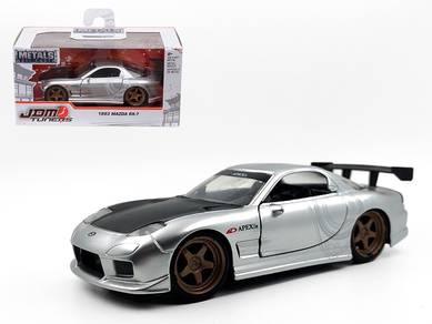 1993 Silver Mazda RX-7 (FD3S) Apexi Diecast Model