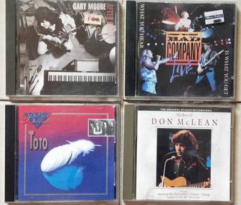 Dy CD Gary Moore Bad Company Don Mc Lean Toto