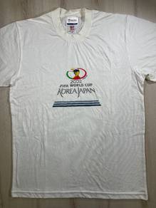 Adidas 2002 World Cup White Tee #BW Used