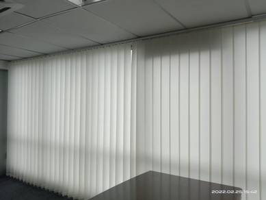LANGSIR JENIS PEJABAT l vertical blind curtain