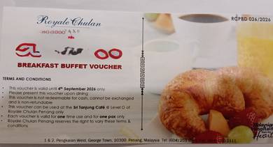 breakfast buffet royale chulan penang
