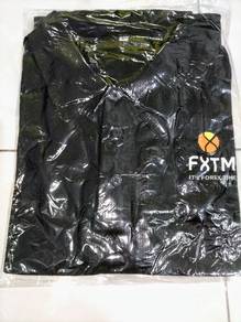 New FXTM Black Polo Shirt (Size L) - Sealed