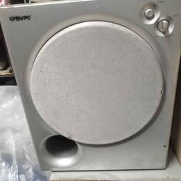 sony active woofer (built-in amplifier) bass kuat