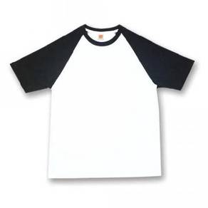 T-shirt Raglan Oren Sport CT 5500 White/Black