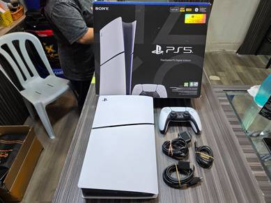 Sony PS5 Slim Digital 1TB / 1000GB - Fullset