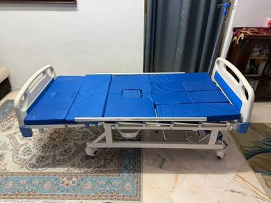 Katil Hospital / Katil Pesakit Adjustable + Tilam