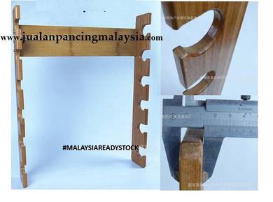 Jpm bamboo wall rod rack