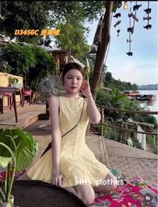 D3456C 连身裙 
【Free Size】