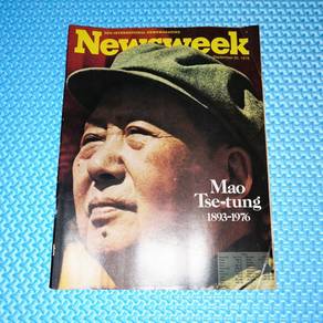 Vintage Newsweek Sept 1976 Mao Tse-tung Cover