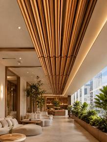 (X-shaped) Designer Solid wood strips panel