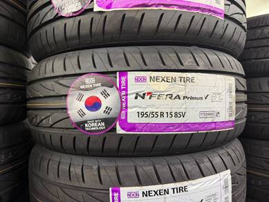 195/55/15 —Tayar new Nexen Primus v
