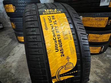Tayar Baru 245 40 18 Continental  UCJ Offer
