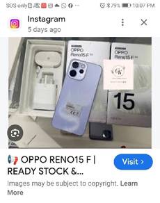 Oppo reno 15f 256g