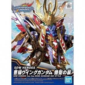 Bandai SDW Heroes Gundam Cao Cao Wing Isei Gundams