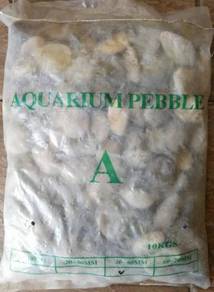 Aquarium Mix Stone Pebble Large Batu Campur 10kg