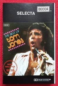 Tom Jones THE BEST OF Cassette Tape